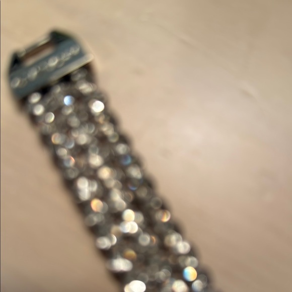 Givenchy Silver Crystal Bracelet - Picture 6 of 8